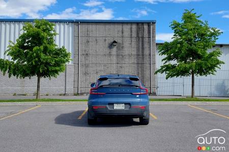 2022 Volvo C40 Recharge, rear